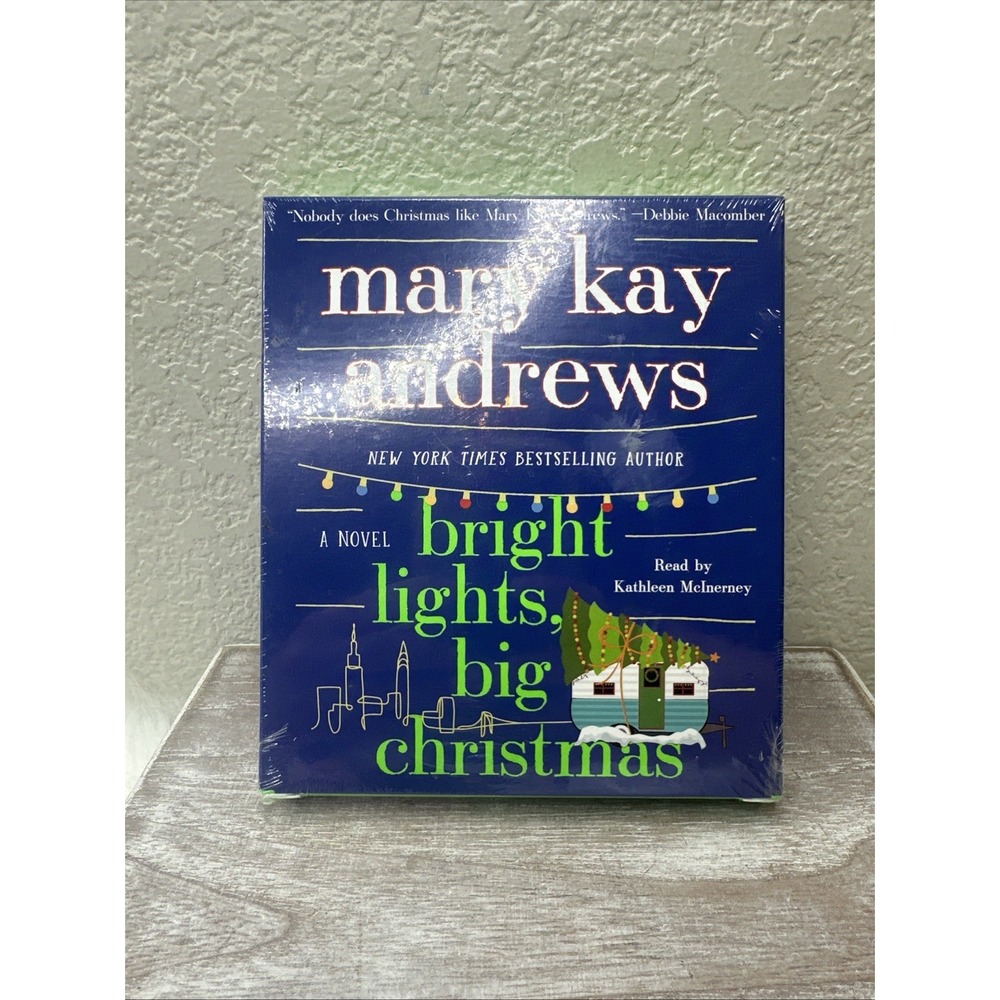 $14 🌙 Bright Lights, Big Christmas: A Novel by Mary‎ Kay Andrews CD BOOK SEALED